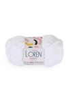 Loren Mery %100 Micro Polyester M402 Beyaz