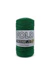 Fold Simli Polyester Makrome İpi No:3 172 Yeşil 1 Mm - 100 gr - 115 M Supla Ip Çanta Ipi