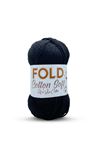Fold Yarn Cotton Soft - Siyah