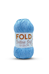 Fold Yarn Cotton Soft - Bebek Mavi