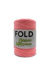 Fold Cotton Makrome Neon Pembe