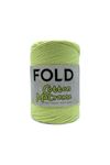 Fold Cotton Makrome Neon Sarı