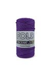 Fold Simli Polyester Makrome İpi No:3 141 Lila 1 Mm - 100 gr - 115 M Supla Ip Çanta Ipi