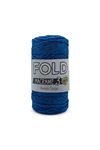 Fold Simli Polyester Makrome İpi No:3 240 Saks Mavisi 1 Mm - 100 gr - 115 M Supla Ip Çanta Ipi