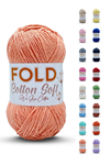 Fold Yarn Cotton Soft - Somon Pamuk Ip 100 Gram