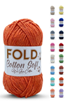 Fold Yarn Cotton Soft - Turuncu Pamuk Ip 100 Gram