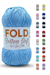 Fold Yarn Cotton Soft - Bebe Mavi Pamuk Ip 100 Gram