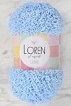 Loren Lamb Bebe Mavi El Örgü İpi - R040