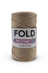 Fold Yarn Makrome No:4 - 031 Polyester Makrome Ipi 2 Mm - 200 gr - 230 M Supla Ip Çanta Ipi