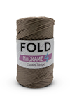 Fold Yarn Makrome No:4 - 040 Polyester Makrome Ipi 2 Mm - 200 gr -230 M Supla Ip Çanta Ipi