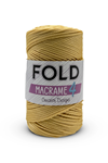 Fold Yarn Makrome No:4 - 052 Polyester Makrome Ipi 2 Mm - 200 gr -230 M Supla Ip Çanta Ipi