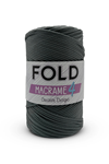 Fold Yarn Makrome No:4 - 64 Polyester Makrome Ipi 2 Mm - 200 gr -230 M Supla Ip Çanta Ipi