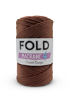 Fold Yarn Makrome No:4 - 205 Polyester Makrome Ipi 2 Mm - 200 gr -230 M Supla Ip Çanta Ipi