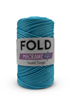 Fold Yarn Makrome No:4 - 230 Polyester Makrome Ipi 2 Mm - 200 gr -230 M Supla Ip Çanta Ipi