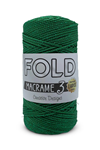 Fold Simli Polyester Makrome İpi No:3 172 Yeşil 1 Mm - 100 gr - 115 M Supla Ip Çanta Ipi